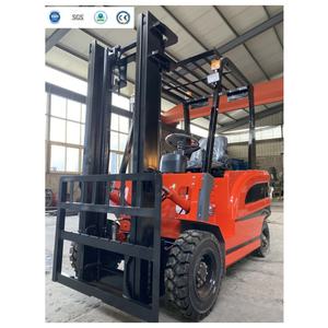 HLMG 2Ton Asiento de carretilla elevadora eléctrica Batería de litio 60V DC Motor Componentes-para construcción Granja Venta al por menor Restaurante Pallet Forklift - Product Image 4