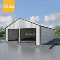 Stationnement de garage personnalisé de 39Ft 39Ft 15Ft Abri de stationnement à structure en acier galvanisé de couleur durable