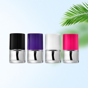 Bán buôn 3ml 5ml 10ml Vòng rõ ràng sơn móng tay chai thủy tinh mỹ phẩm sơn móng tay keo thủy tinh nhỏ bao bì chai rỗng - Product Image 5
