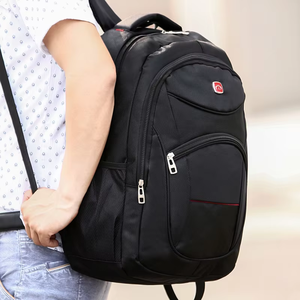 Mochila Antirrobo para Computadora Oxford Impermeable de 20-39L con Puerto USB, Diseño Geométrico, Elegante, Unisex, Correa Retráctil, Precio Directo de Fábrica - Product Image 5