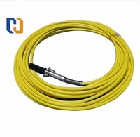 Raycus kabel sumber daya, kabel perangkat Laser garis masker optik 50/um 1000M 3KW MAX kabel Generator Laser daya tinggi