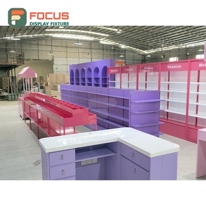 Upgrade Design Store Project Lockable Display Unit Full Service Makeup Store Interior Design - Product Image 5