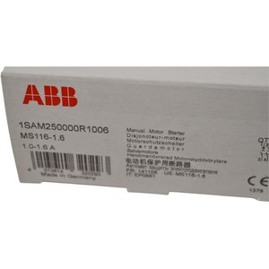 Motor Manual MS116-1.6 MS11616 1.0-1.6 PLC Comunicación RS485 - Product Image 4