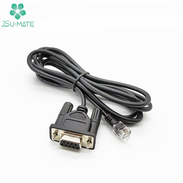 Custom DB 9 Pin Cable DB9 RS232 Serial Male Female Cable RS232 DB9 Serial to RJ11 Cable