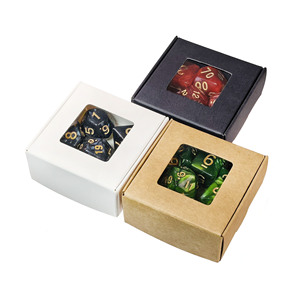Juego <span class=keywords><strong>de</strong></span> Dados Poliédricos <span class=keywords><strong>de</strong></span> Acrílico Personalizados al por Mayor, Juego <span class=keywords><strong>de</strong></span> 7 Dados para D&D con Caja <span class=keywords><strong>de</strong></span> <span class=keywords><strong>Papel</strong></span> Blanca para Juegos <span class=keywords><strong>de</strong></span> Mesa - Product Image 6