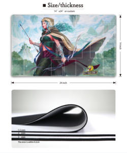 Tapis de souris graphique personnalisé pour <span class=keywords><strong>wargame</strong></span>, impression haute résolution sur tapis durable - Product Image 5