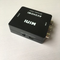 Mini convertisseur vidéo AV2HDMI RCA AV CVBS vers adaptateur AV, véritable HD 720P 1080P