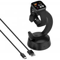 Support magnétique universel avec câble USB pour Mi Band 8 Pro 9 et Redmi Watch 4, charge rapide pour montre connectée