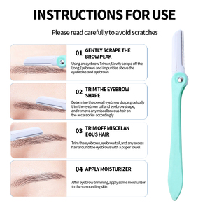 Usine <span class=keywords><strong>meilleur</strong></span> Portable polyvalent <span class=keywords><strong>nez</strong></span> manuel sourcil <span class=keywords><strong>rasoir</strong></span> sourcil tondeuse lame en acier inoxydable - Product Image 4