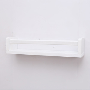<b>Wall</b> <b>Mounted</b> Wooden <b>Shelf</b> Rectangle 1 Tier Multipurpose Storage For Living Room Or Childrens Room - Product Image 2