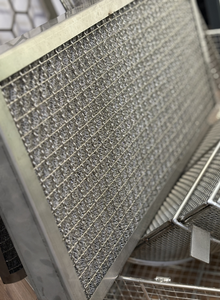 Kinglei KLFD Uso comercial Tamaño personalizable SUS304 Acero inoxidable Niebla de aceite a base de aluminio Piezas de campana extractora de separación de aceite y gas - Product Image 3