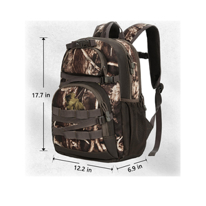 Zaino da Caccia Mimetico <span class=keywords><strong>per</strong></span> Arco o <span class=keywords><strong>Fucile</strong></span> con Supporto, Ideale <span class=keywords><strong>per</strong></span> Caccia, Campeggio ed Escursionismo - Product Image 5