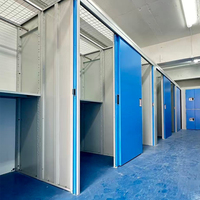 Système de stockage en acier moderne, design chinois, excellent état, vente privée pour hôtel, immeuble de bureaux, prix abordable