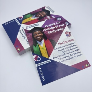 Impresión a Granel <span class=keywords><strong>de</strong></span> Cartón Cuadrado Personalizado A4 <span class=keywords><strong>de</strong></span> 128 g/m², Paquete <span class=keywords><strong>de</strong></span> Educación para Empleados y Compañeros <span class=keywords><strong>de</strong></span> Trabajo, Póster, Catálogo, Cupón, Etiqueta Adhesiva, Folleto - Product Image 2