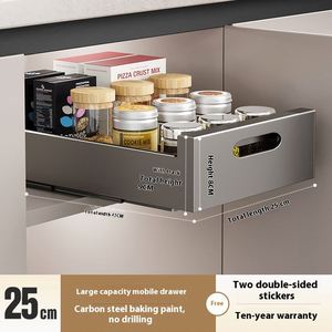 Organizador de Gabinete para Fregadero de Cocina Multiusos, Ahorra Espacio, con Almacenamiento Extensible y Deslizable, Superventas - Product Image 5