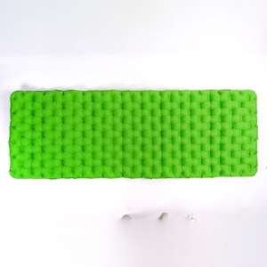 Colchoneta Individual Ligera para Acampar al Aire Libre, Plegable, Portátil, Resistente a la Humedad, Impermeable, Cojín de Aire Inflable de Nailon 40D TPU - Product Image 1