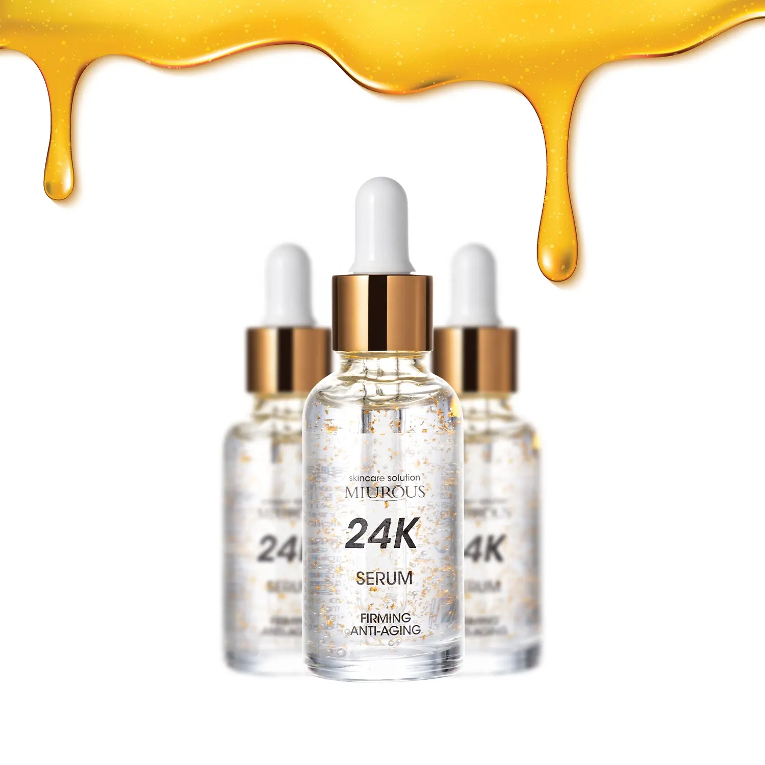 Serum Dưỡng Da 24K Vàng Hồng 24K, Dưỡng Ẩm, Làm Sáng Da, Sang Trọng, Chống Lão Hóa