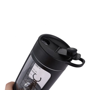 Bình Lắc Nhựa Chạy Điện Tập <span class=keywords><strong>GYM</strong></span> Thể Thao Chạy Điện Sạc USB Không BPA Cho Năng Lượng Protein - Product Image 2