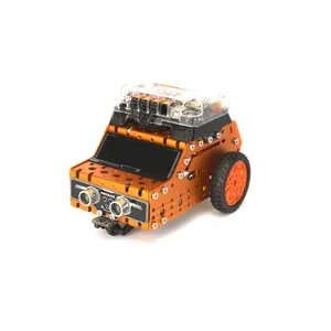 Robot de entrenamiento inteligente mecánico, bloque de Robot de vapor, programación de inteligencia artificial, Kit educativo de robótica para estudiantes