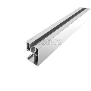 Solar Related Products Universal Quick Installation Aluminum Solar Panel Roof Mounting Rail With Adjustable Mid End Clamps