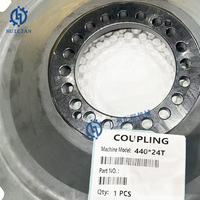 Pièces en caoutchouc pour compresseur d'air 440-24T 440*24T Coupleur en caoutchouc 1615622900 Coupleur à disque NV 430 pour machines de construction