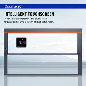 Fenêtre à double <span class=keywords><strong>action</strong></span> fonctionnelle pour cuisine, usage intérieur/extérieur, réglable en <span class=keywords><strong>aluminium</strong></span>, à soufflet, pour accès aux aliments - Product Image 3