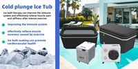 Baignoire de récupération portable gonflable en PVC DWF de qualité supérieure pour une personne, pour bain froid et immersion froide, vente en gros