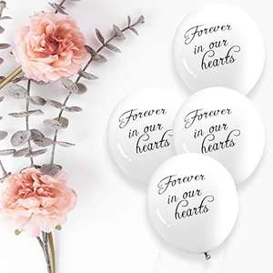 Nicro Wholesale 12Inch <strong>Memorial</strong> <strong>Balloons</strong> Set Dove Bird White <strong>Memorial</strong> Funeral Celebration Life White Peace Latex <strong>Balloons</strong> - Product Image 3