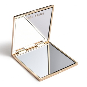 Factory Wholesale Luxury <b>Mirror</b> <b>Square</b> Folding Double Side Gold Portable Pocket <b>Mirror</b> - Product Image 2