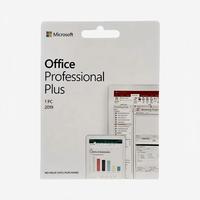 Carte clé authentique Office 2019 Pro Plus, activation en ligne à 100 %, carte clé de vente au détail Office 2019 Pro Plus, 1 PC