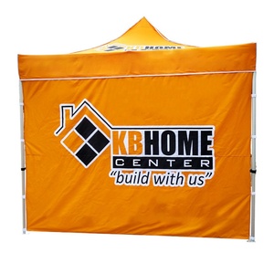 Carpa de Tela Oxford Resistente con Logotipo Personalizado, Protección UV, Impermeable, Plegable y Desplegable para Deportes al Aire Libre, Mercado, con Paredes Laterales - Product Image 4