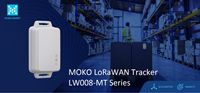 Produsen ODM Pelacak GPS LoRaWAN V1.0.3 Ringkas untuk Luar Ruangan, IP67, Baterai 2100mAh, Jangkauan 7km, Bersertifikasi FCC/CE