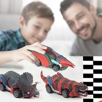 Juguetes de Dinosaurios, Autos de Juguete de Dinosaurios con Retroceso, Vehículos, Nuevo Modelo, Autos de Dinosaurios, Juguetes al por Mayor