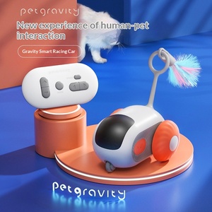 צעצוע אינטראקטיבי, ידידותי לסביבה, נטען, עם שלט רחוק, מהירות מתכווננת, הפעלה אוטומטית, מופעל במגע, לחתולים/כלבים ביתיים - Product Image 1