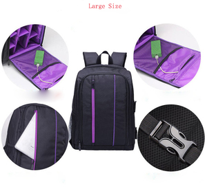 Original fábrica fonte exterior impermeável PTZ estabilizador ombro <span class=keywords><strong>DSLR</strong></span> câmera mochila 15,6 polegadas laptop compartimento - Product Image 1