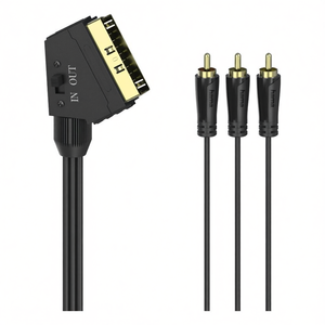 สายแปลงวิดีโอ RCA Scart สีดำ 1.5 ม. 00205156 - Product Image 2