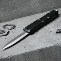 Couteau de poche tactique en acier inoxydable UT85 de 3 pouces avec manche en aluminium CNC pour EDC, survie en extérieur et camping – Vente en gros pour petites commandes