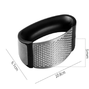 Wholesale AAA115 Wholesale Stainless Steel New <b>Kitchen</b> <b>Gadgets</b> Garlic Press <b>Tools</b> Mincer Chopping Manual Blender - Product Image 5