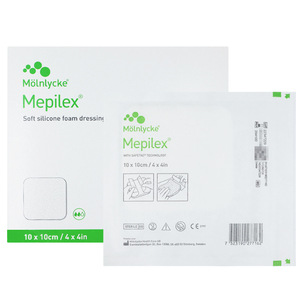 Pansement auto-adhésif en mousse de silicone souple Mepilex Border Flex 15x15 cm - Product Image 2