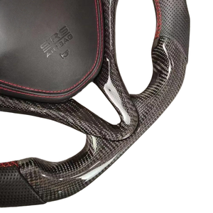 Volante Deportivo Personalizado de Fibra de Carbono Forjado Real para Accord Fit City GE6 GR8 GK5 Civic 2008-2012, Accesorios - Product Image 6