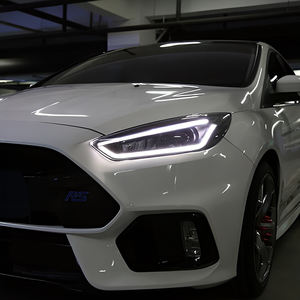 Haute qualité 6500K 100W LED assemblage de phare automatique pour <span class=keywords><strong>Ford</strong></span> <span class=keywords><strong>Focus</strong></span> 2015-<span class=keywords><strong>2018</strong></span> dynamique DRL projecteur lentille avant lampes mise à niveau nouveau - Product Image 2