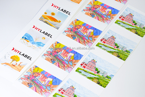 Kích thước tùy chỉnh Phun bóng nhãn trắng phun nhãn PP inkjer giấy cuộn cho afinia i801 - Product Image 3