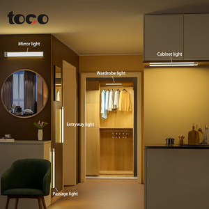 Đèn chiếu sáng tủ quần áo bằng nhôm hiện đại, đèn cầu thang phòng ngủ, đèn LED sạc USB, đèn dưới tủ - Product Image 6