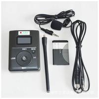 Fabrik-OEM Tragbarer FM-Transmitter mit LCD-Display, Energiesparender Wiederaufladbarer Drahtloser Sender für Reiseleiter, Kirchen und Schulen