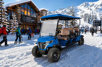 Voiturette de golf 6 places pour adultes, batterie lithium 60V, tout-terrain, électrique, contrôleur Curtis, quatre freins à disque