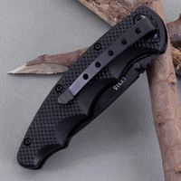 Couteau pliant tactique d'extérieur EDC avec manche G10, personnalisable OEM de qualité DIY pour la chasse, le camping et la survie
