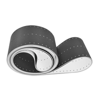 Bande transporteuse plate en PVC personnalisable OEM avec trous de positionnement perforés, bande de transmission à adsorption sous vide