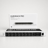 RX1602 EURORACK PRO Mixer Line Level Multiguna 16 Kanal untuk Rak, Cocok untuk Studio Rekaman, Ruang Siaran, Panggung, Pertunjukan Langsung