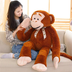 Grande peluche gorille à longs bras, jouet en peluche géant, <span class=keywords><strong>poupée</strong></span> singe douce pour enfants, tout-petits, cadeau d'anniversaire, cadeau de vacances, décoration de chambre - Product Image 5