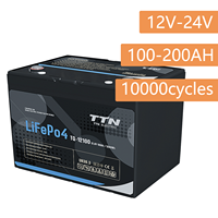 12.8V 100Ah batterie plomb-lithium LiFePo4 cellule de poche systèmes de stockage d'énergie solaire outils électriques pour chariots élévateurs 100Ah